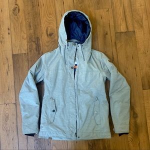 ROXY brand, medium gray, ski/snowboard jacket